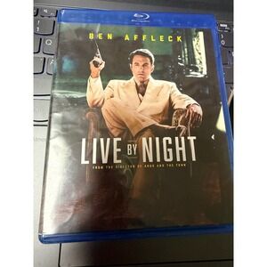 Live By Night Blu-ray Ben Affleck Crime Drama Warner Bros 2016 Movie